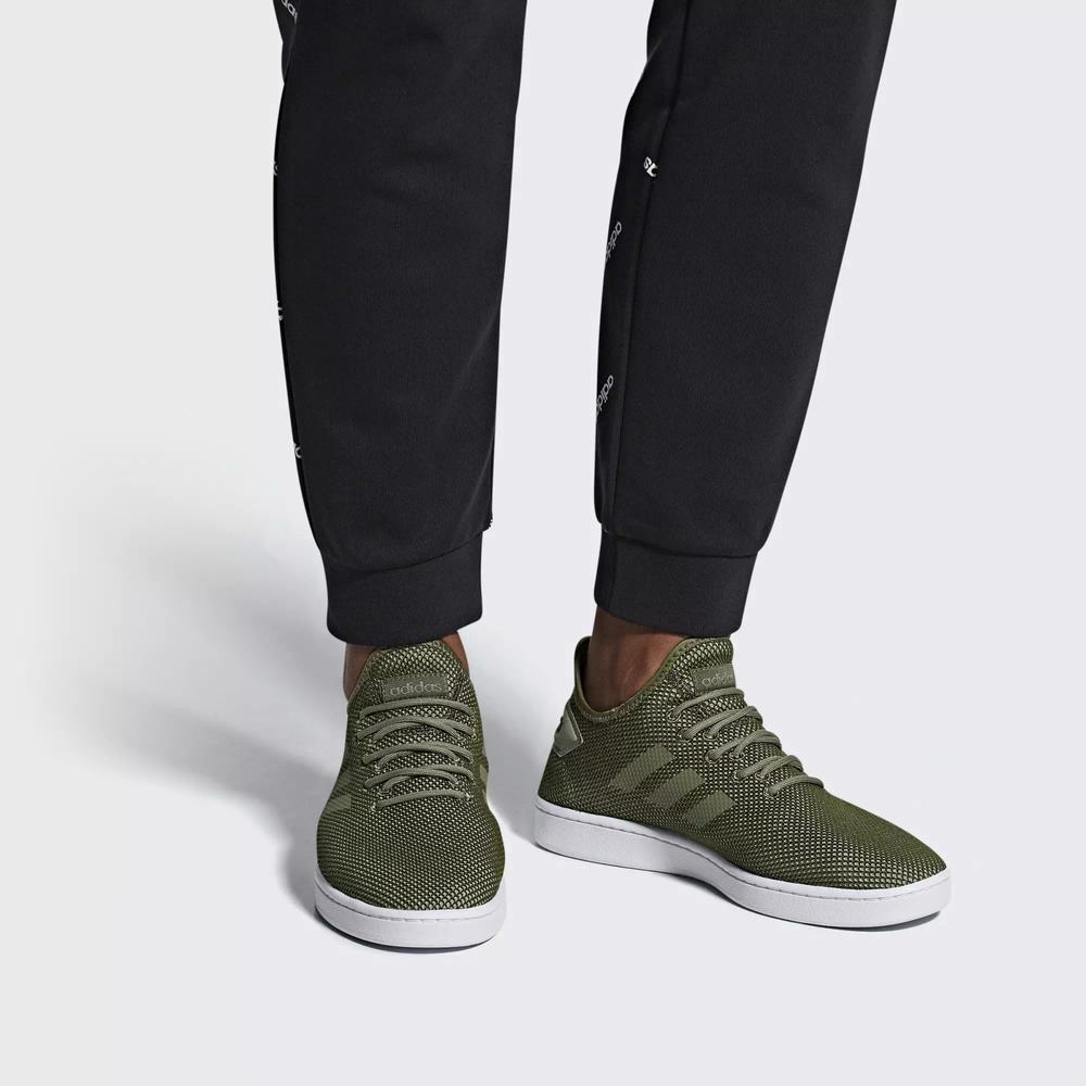 Adidas Court Adapt Tenis Marrom Para Hombre (MX-42143)